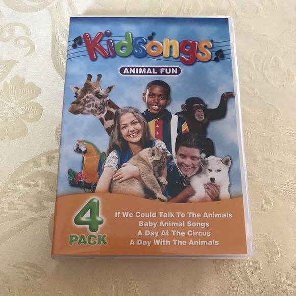 Kidsongs Animal Fun 4 Pack DVDs - Picture 1 of 2
